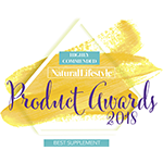 Vinder af Best Supplement ved Natural Health Product Awards 2018