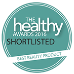 Nomineret til Best Beauty Product ved The Healthy Awards 2016