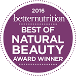 Vinder af Best of Natural Beauty Award 2016 fra Better Nutrition