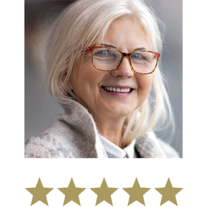 Active Liver™ 1 Woman displayed with five stars underneath.