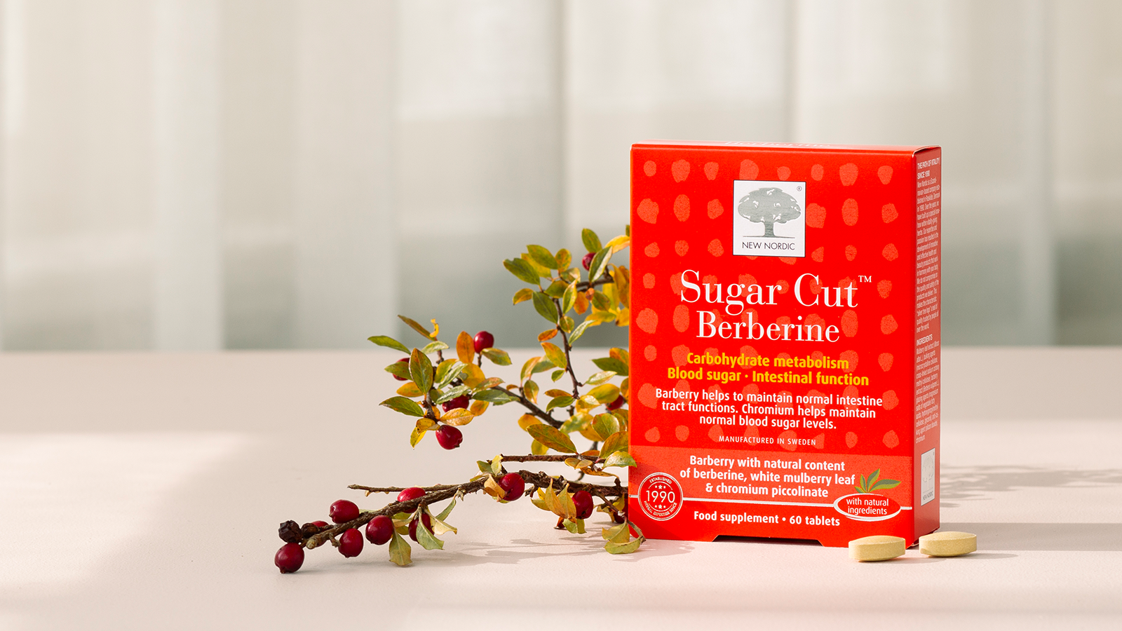 Berberine supplement, the easy way to eliminate cravings for sugar 5 Product image of Sugar Cut™ Berberine package