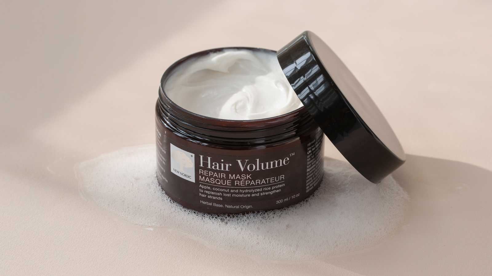 Achieve Salon-Quality Hair at Home: The Magic of a Weekly Hair Mask 21 Product image of the New Nordic Hair Volume™ Repair Mask.