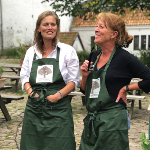 Urteskoler 22 New Nordic hosting a herbal school event, learning about and exploring the uses of different plants.